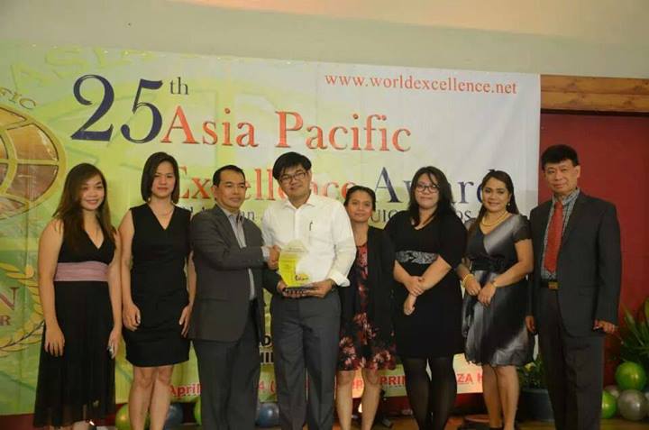 They won in Asia Pacific Excellence Award recently!