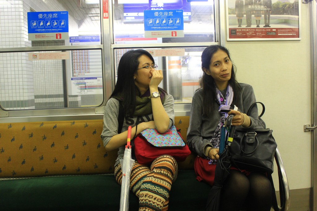 Navigating yourself in subway takes work also